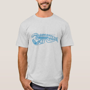 T-shirt Hummer hellblau Serie