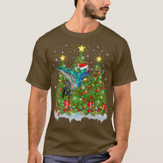 T-shirt Hummingbird Xmas Lights Père Noël Hummingbird Chri