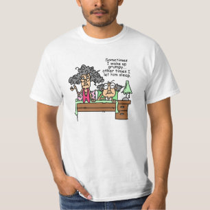 T-shirt Humoristique, laissez grumeux dormir