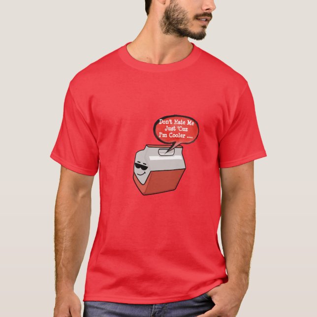 T-shirt Humoristique Ne me détestez pas car je suis Glaciè (Devant)