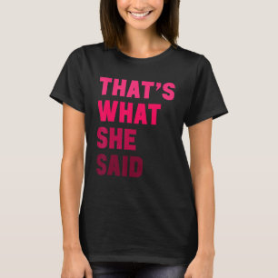 T-shirt Humoristique Sarcastique célèbre blague C'est ce q