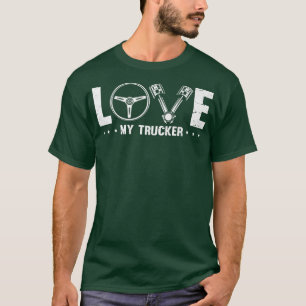T-shirt Humorous Vintage Truck Driving Automobile Pickup E