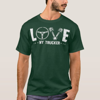 T-shirt Humorous Vintage Truck Driving Automobile Pickup E