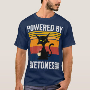T-shirt Humour alimentaire Keto Powered by Ketones Funny C