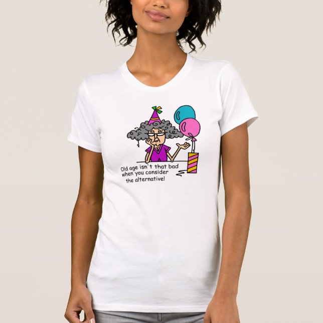 T-shirt Humour alternatif d'anniversaire (Devant)