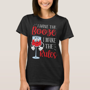 T-shirt Humour barman Mixologue Xmas Booze Fun Noël