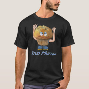T-shirt Humour bourré de muffin
