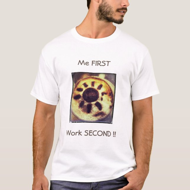 T-shirt Humour café Adulte (Devant)