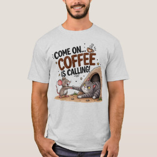 T-shirt Humour café drôle pour les amateurs de café