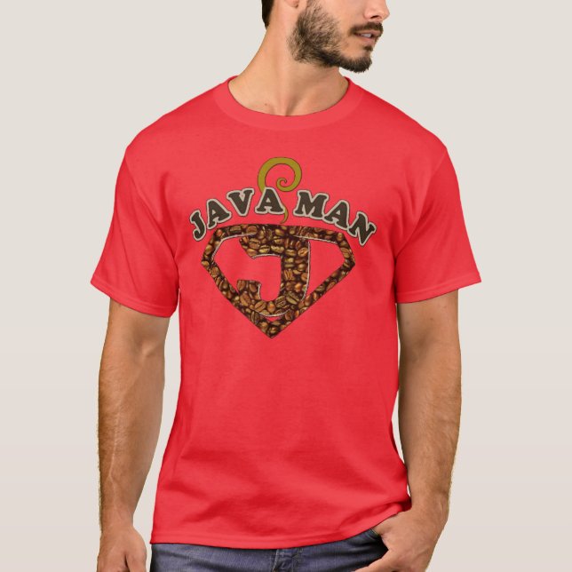 T-shirt Humour café homme Java (Devant)