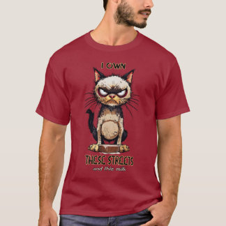 T-shirt humour chat