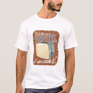 T-shirt Humour Cuisine de grille-pain rétro