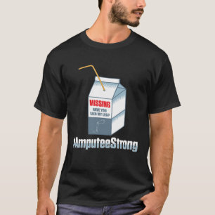 T-shirt Humour d'amputé Manque de jambe de bras Rétabliss