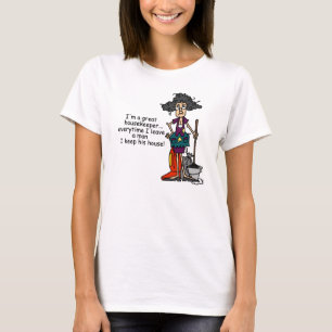 T-shirt Humour de femme de charge