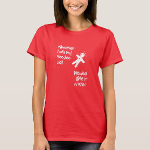 T-shirt Humour de Funny. Voodoo Doll Halloween