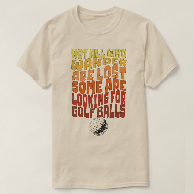 T-shirt Humour de golf (Design devant)