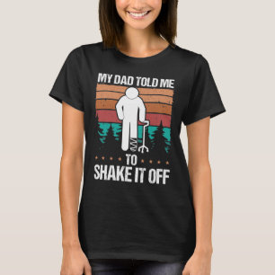 T-shirt Humour de guerrier de jeton brisé Récupération de