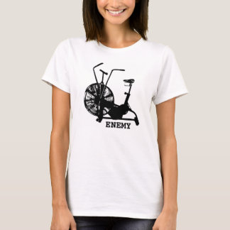 T-shirt Humour de gym Noir Blanc Drôle Entraînement