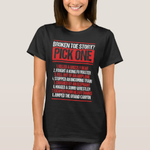 T-shirt Humour de jeton cassé s'améliorer bientôt Broken T