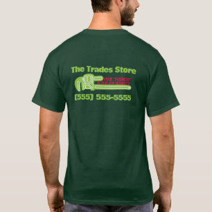 T-shirt Humour de l'entrepreneur en plomberie, publicité a