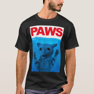 T-shirt Humour de mème de chat de pattes Funny Kitty Lover
