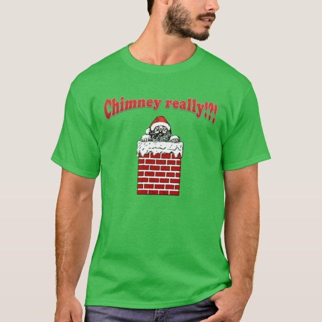 T-shirt humour de noël (Devant)
