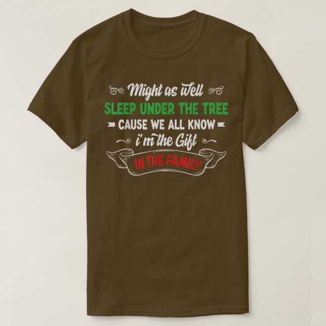 T-shirt Humour de Noël Hommes Femmes Favoris Personne Funn (Design devant)