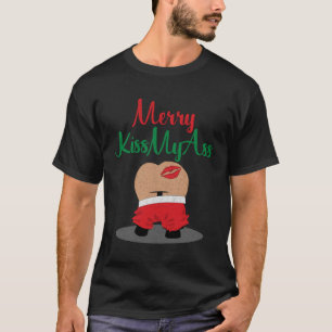 T-shirt Humour de Noël Sassy Joyeux KissMyAss