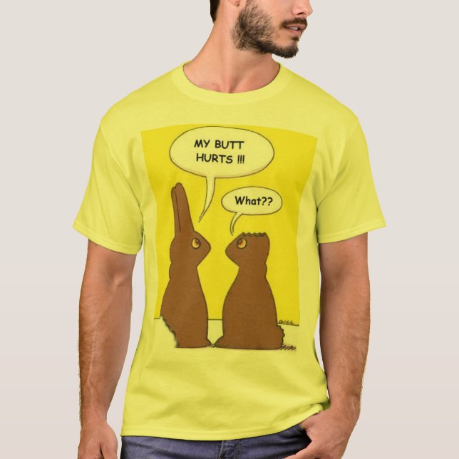 T-shirt humour de Pâques (Devant)