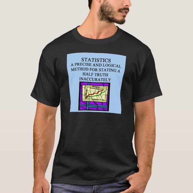 T-shirt Humour de statisticien de STATISTIQUES (Devant)
