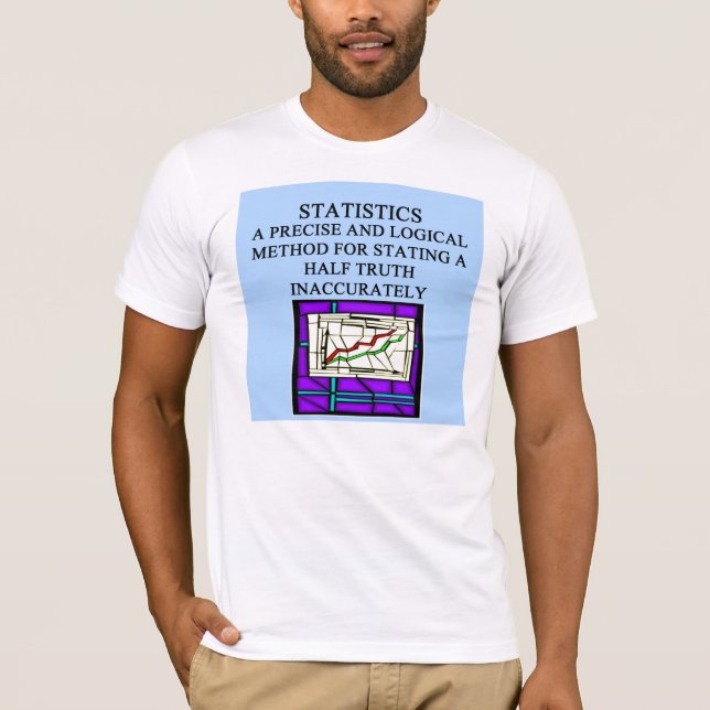 T-shirt Humour de statisticien de STATISTIQUES (Devant)