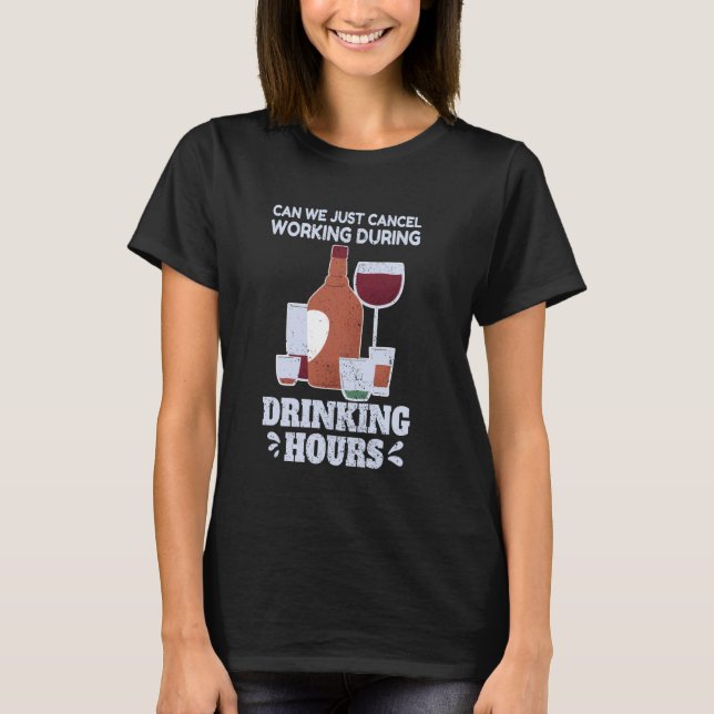 T-shirt Humour de travail Haine travail Amour du travail B (Devant)