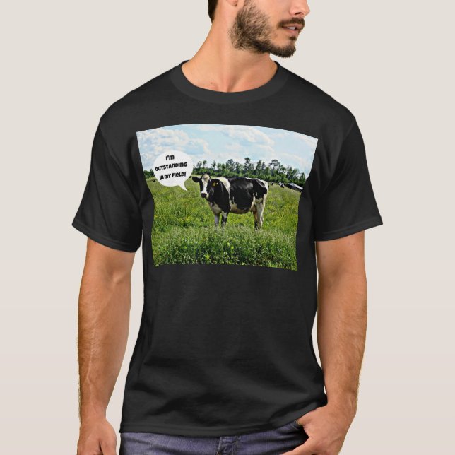 T-shirt Humour de vache (Devant)