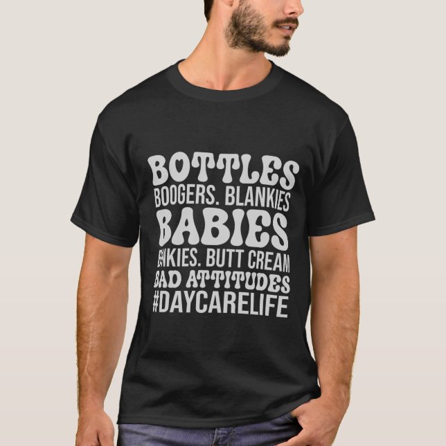 T-shirt Humour de vie de garderie (Devant)