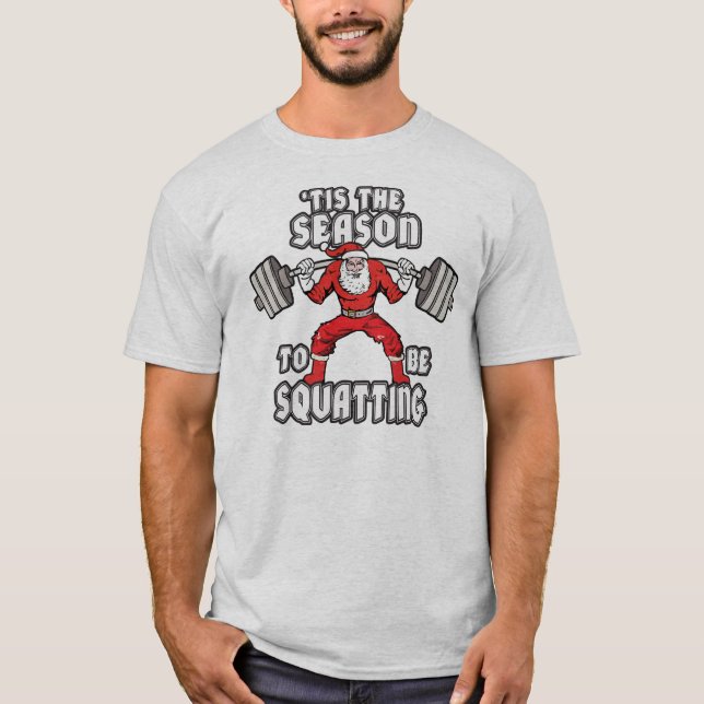 T-shirt Humour d'entraînement de Noël - Escadron du Père N (Devant)
