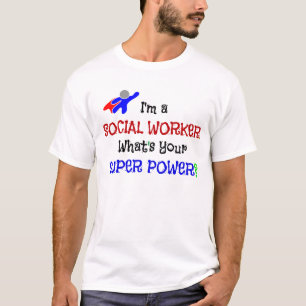 T-shirt Humour des travailleurs sociaux