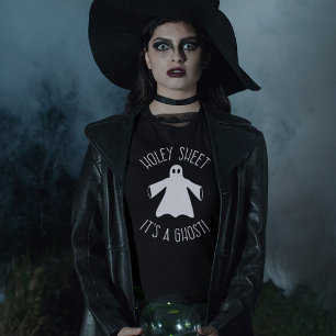 T-shirt Humour d'Halloween. Holey Sheet C'est un f