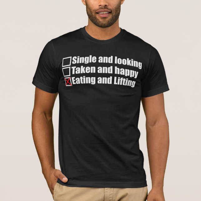 T-shirt Humour d'haltérophilie - simple contre prise contr (Devant)