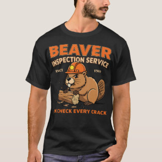 T-shirt Humour drôle de castor jeu de mots insinuation bla