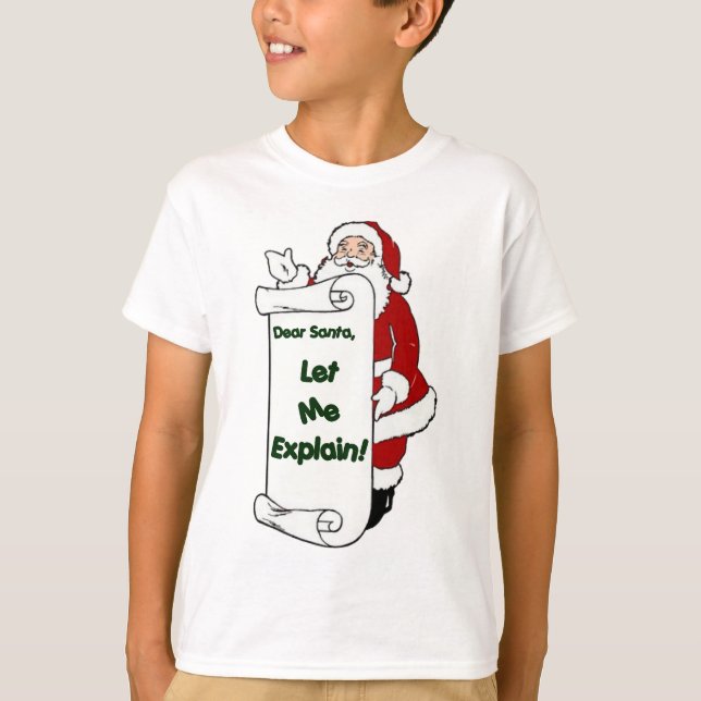 T-shirt Humour drôle de Noël (Devant)
