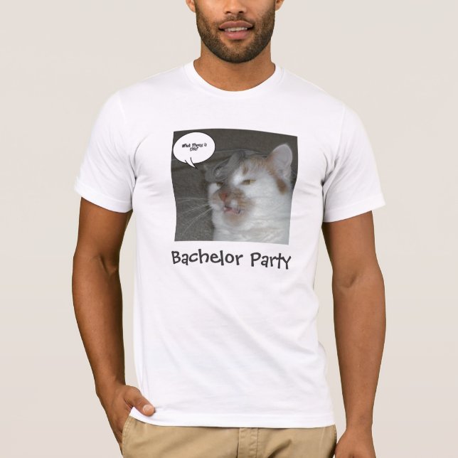 T-shirt Humour du Bachelor Party (Devant)