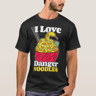 T-shirt Humour du propriétaire de serpent - Nouilles de da