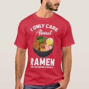 T-shirt Humour Fun Chef Soupe aux nouilles Ne S'Intéresse