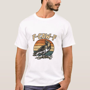 T-shirt Humour gothique F Corbeau F Style créatif drôle