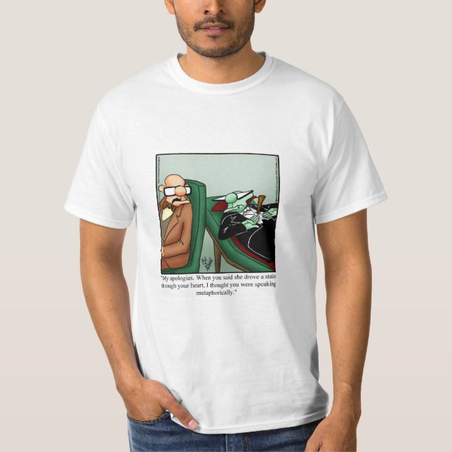T-shirt Humour Halloween Hilaire (Devant)
