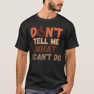 T-shirt Humour Handicep Handicep Handicap En Fauteuil Roul