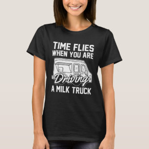 T-shirt Humour Laitier Fermier Laitier Ferme Élevage Vache