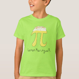 T-shirt Humour Mathématique Drôle Symbole Lemon Pi