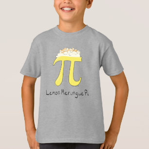 T-shirt Humour Mathématique Drôle Symbole Lemon Pi