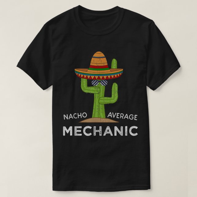 T-shirt Humour Mécanique Drôle (Design devant)